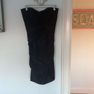 Black Nicole Miller mini dress - size 2